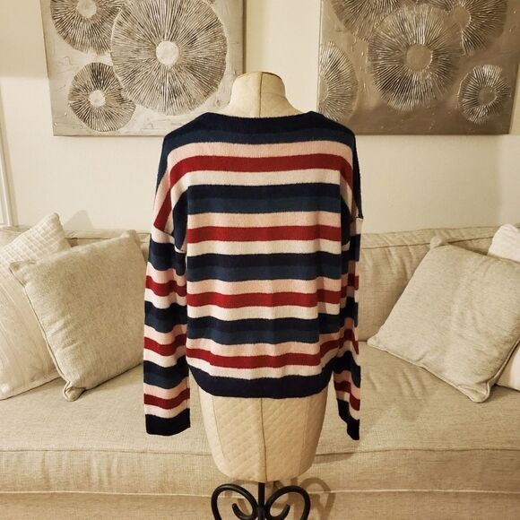 Rails Adela Striped Sweater sz Large - Picture 8 of 13